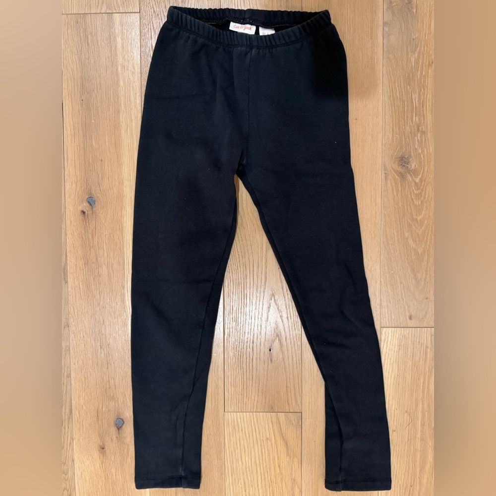 Cat and Jack Black Sweatpants sz 10-12
